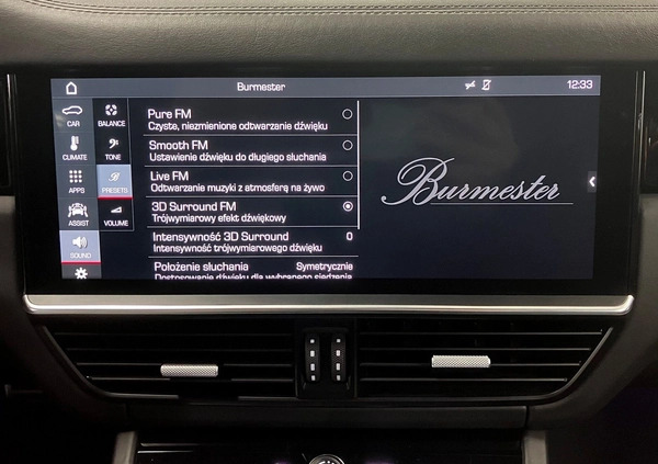 Porsche Cayenne cena 399000 przebieg: 101861, rok produkcji 2018 z Kleszczele małe 781